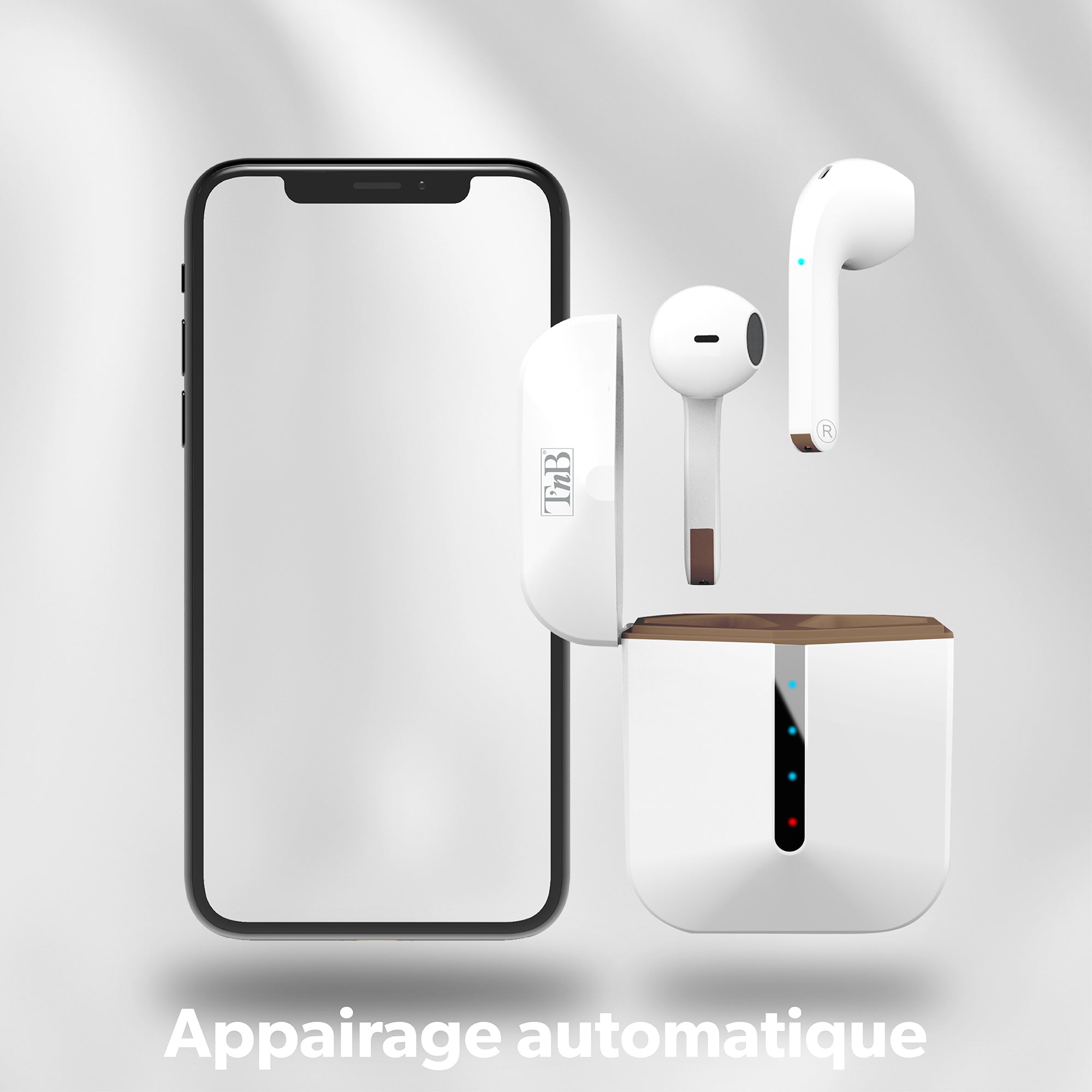 TWS ZIP White Headphones