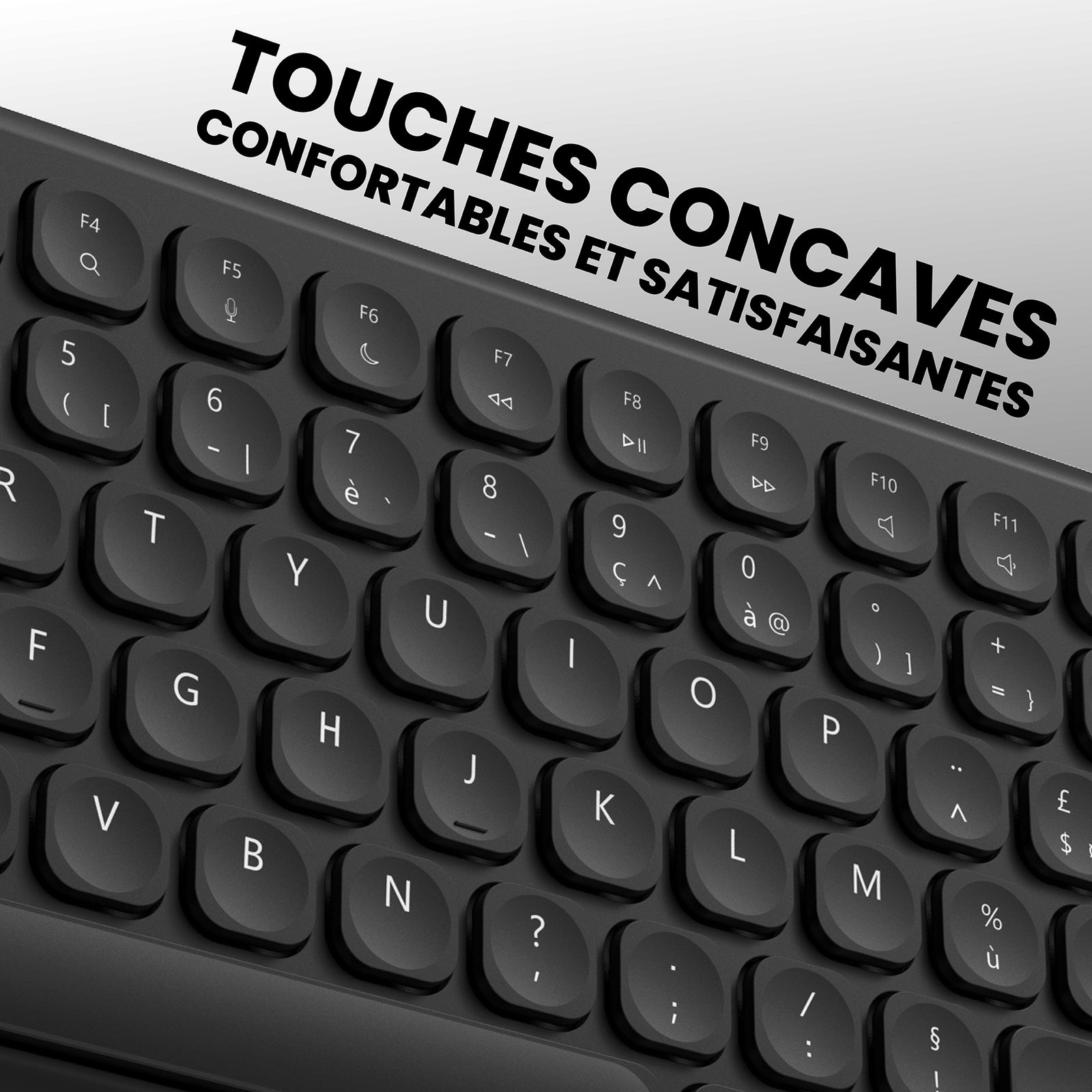 Clavier et souris sans fil Urban Factory BATERIAS RECARGPERP Espagnol Espagnol Qwerty